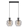 Lampadario a sospensione con filo 2xE27/60W/230V