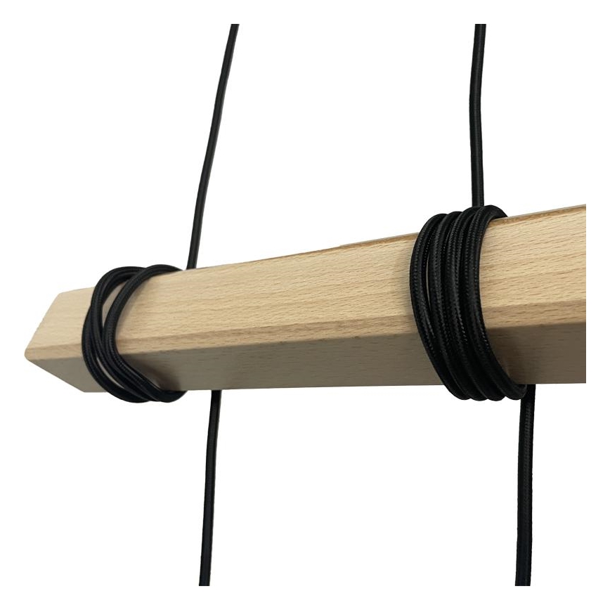 Lampadario a sospensione con filo 4xE27/60W/230V rame
