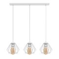 Lampadario a sospensione con filo AGAT 3xE27/15W/230V