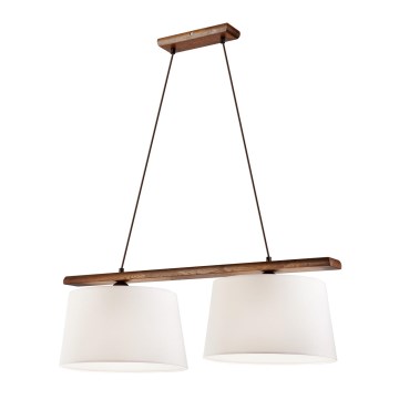 Lampadario a sospensione con filo AIDA 2xE27/60W/230V