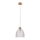 Lampadario a sospensione con filo ALESSANDRO 1xE27/60W/230V quercia