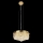 Lampadario a sospensione con filo AMAPOLI 7xG9/28W/230V diametro 45 cm oro