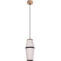 Lampadario a sospensione con filo AMIGO 1xE27/25W/230V quercia