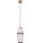 Lampadario a sospensione con filo AMIGO 1xE27/25W/230V quercia