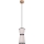 Lampadario a sospensione con filo AMIGO 1xE27/25W/230V quercia