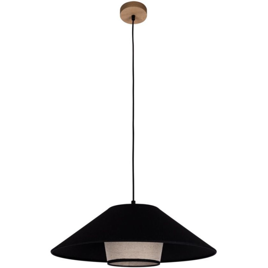 Lampadario a sospensione con filo AMIGO 1xE27/60W/230V quercia