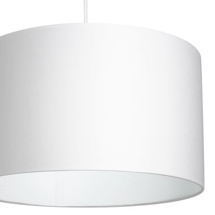 Lampadario a sospensione con filo ARDEN 1xE27/60W/230V diametro 40 cm bianco