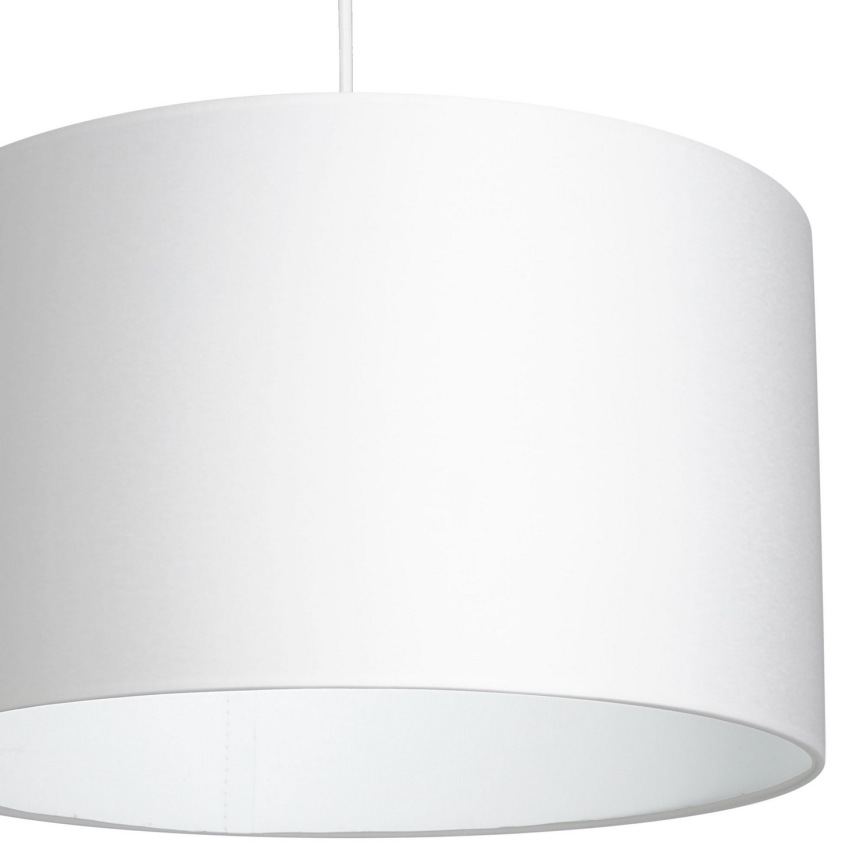 Lampadario a sospensione con filo ARDEN 1xE27/60W/230V diametro 40 cm bianco