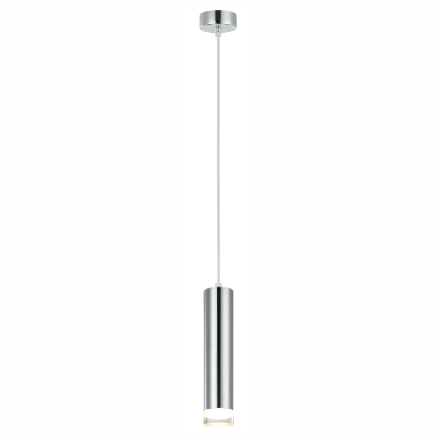 Lampadario a sospensione con filo ARMIN 1xGU10/10W/230V cromo lucido