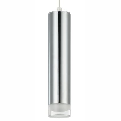 Lampadario a sospensione con filo ARMIN 1xGU10/10W/230V cromo lucido