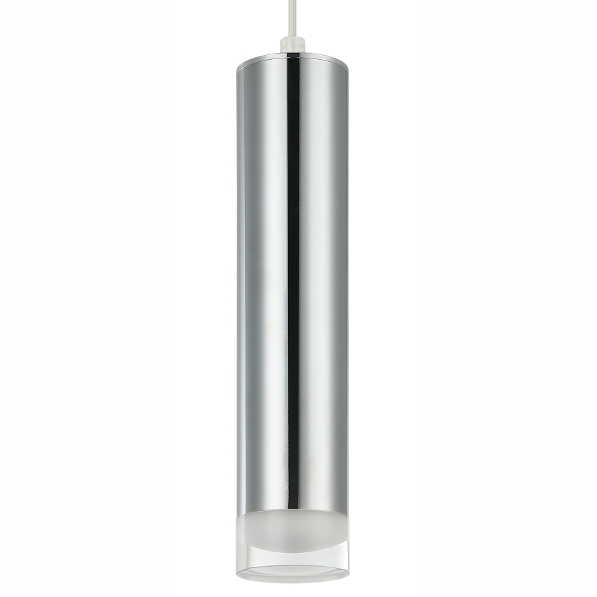 Lampadario a sospensione con filo ARMIN 1xGU10/10W/230V cromo lucido
