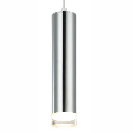 Lampadario a sospensione con filo ARMIN 1xGU10/10W/230V cromo lucido