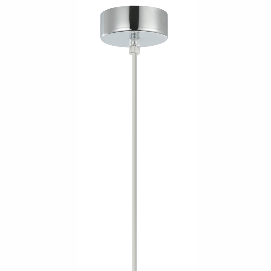 Lampadario a sospensione con filo ARMIN 1xGU10/10W/230V cromo lucido