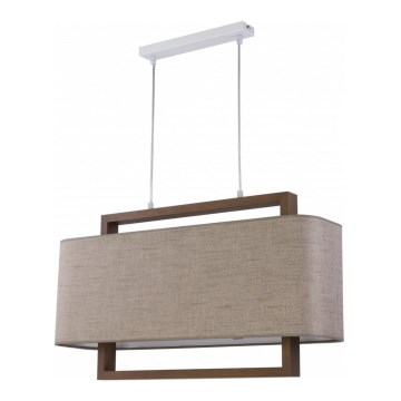 Lampadario a sospensione con filo ARTEMIDA 2xE27/60W/230V