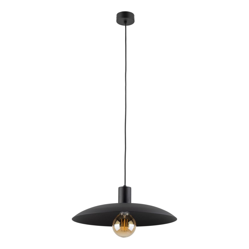 Lampadario a sospensione con filo ASTRA 1xE27/15W/230V diametro 41 cm nero