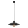 Lampadario a sospensione con filo ASTRA 1xE27/15W/230V diametro 41 cm nero