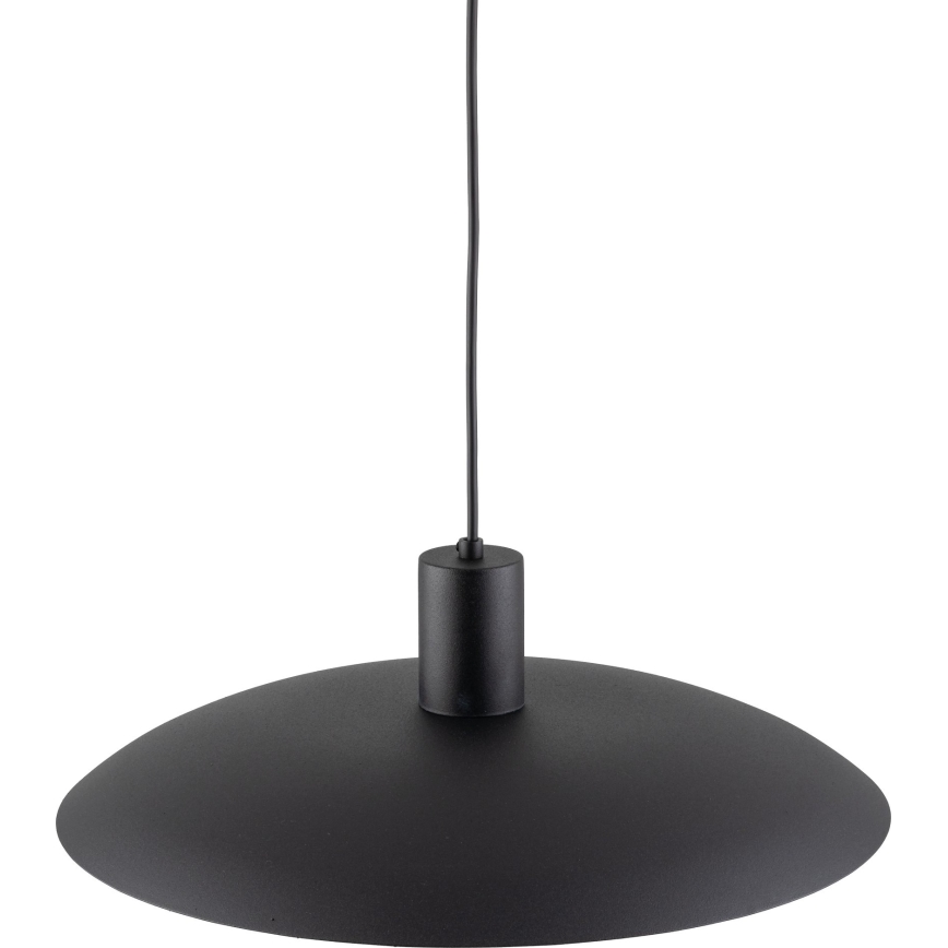 Lampadario a sospensione con filo ASTRA 1xE27/15W/230V diametro 41 cm nero