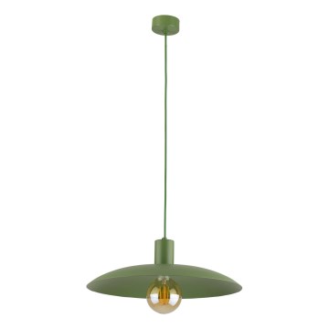 Lampadario a sospensione con filo ASTRA 1xE27/15W/230V diametro 41 cm verde