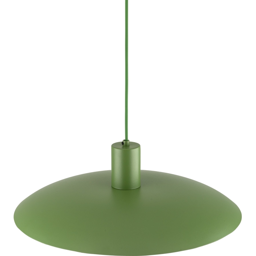 Lampadario a sospensione con filo ASTRA 1xE27/15W/230V diametro 41 cm verde