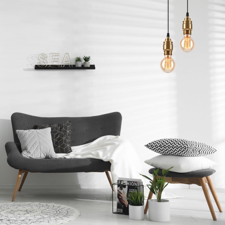 Lampadario a sospensione con filo ASTRA 1xE27/60W/230V
