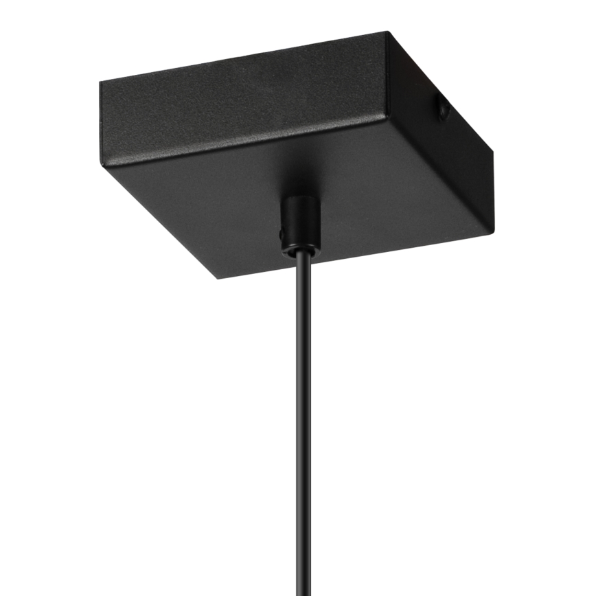 Lampadario a sospensione con filo ASTRID 1xE27/60W/230V opaco nero