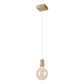Lampadario a sospensione con filo ASTRID 1xE27/60W/230V oro