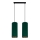 Lampadario a sospensione con filo AVALO 2xE27/60W/230V verde
