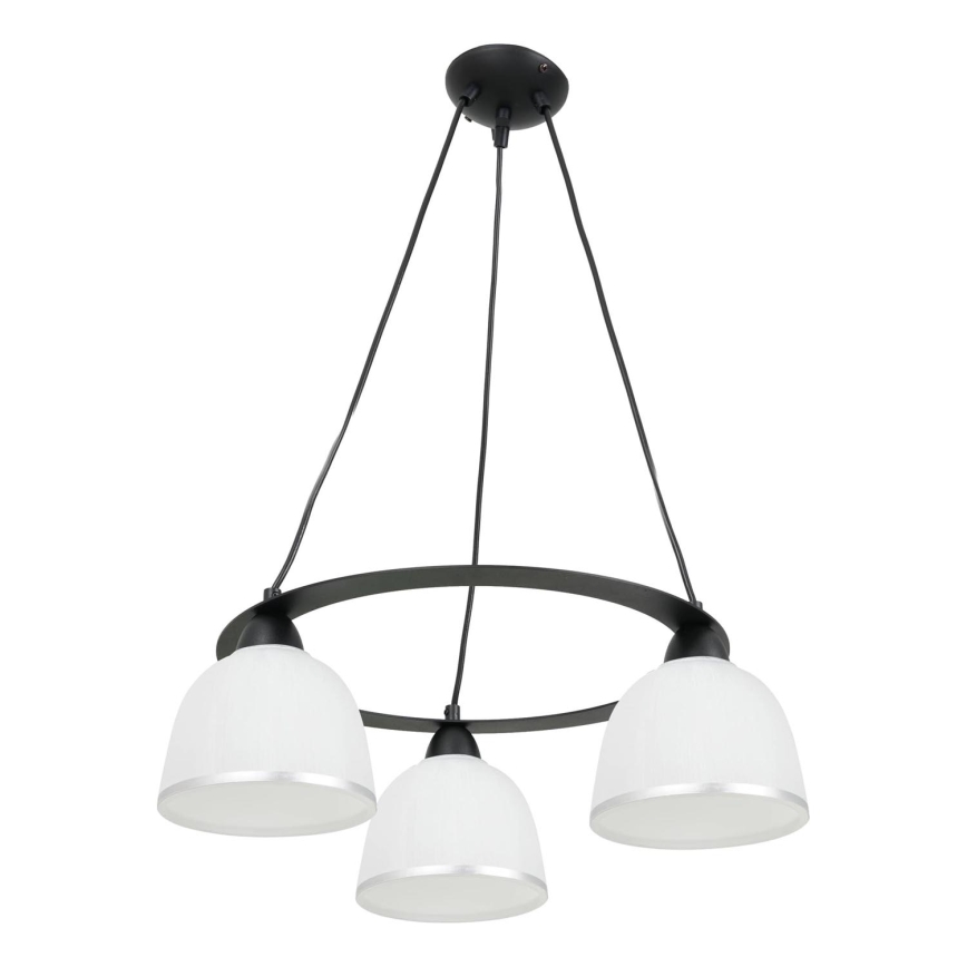 Lampadario a sospensione con filo AVIA 3xE27/60W/230V