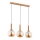Lampadario a sospensione con filo BALERINA 3xE27/60W/230V