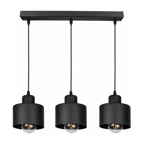 Lampadario a sospensione con filo BODO 3xE27/60W/230V