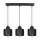 Lampadario a sospensione con filo BODO 3xE27/60W/230V