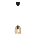 Lampadario a sospensione con filo BRILLANT 1xE27/15W/230V beige