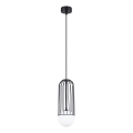 Lampadario a sospensione con filo BRINA 1xG9/8W/230V nero