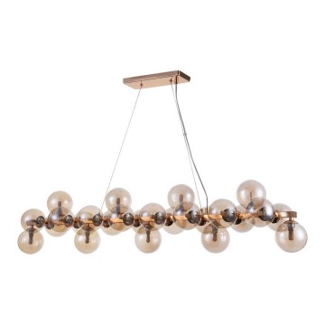 Lampadario a sospensione con filo CABELLA 25xG9/28W/230V