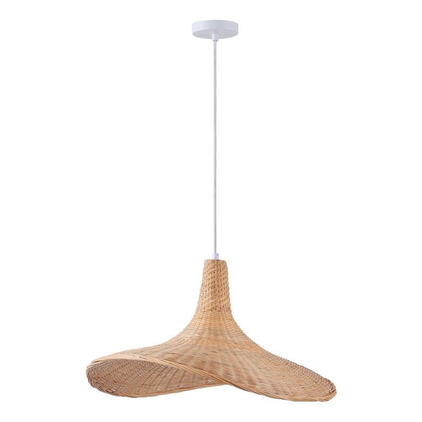 Lampadario a sospensione con filo CALYPSO 1xE27/40W/230V bambù