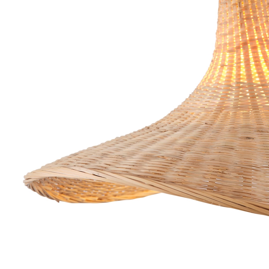Lampadario a sospensione con filo CALYPSO 1xE27/40W/230V bambù