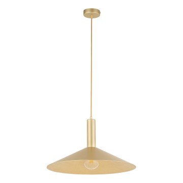 Lampadario a sospensione con filo CAPRI 1xE27/15W/230V diametro 50 cm oro