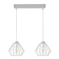 Lampadario a sospensione con filo CEED 2xE27/60W/230V