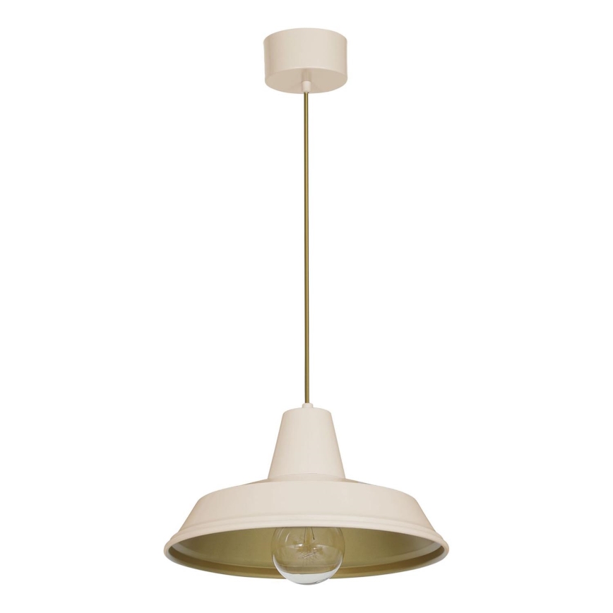 Lampadario a sospensione con filo CLASS 1xE27/15W/230V beige