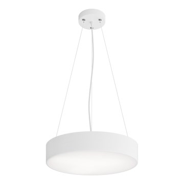 Lampadario a sospensione con filo CLEO 3xE27/24W/230V diametro 40 cm bianco