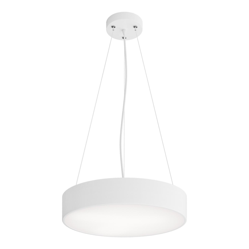 Lampadario a sospensione con filo CLEO 3xE27/24W/230V diametro 40 cm bianco