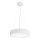 Lampadario a sospensione con filo CLEO 3xE27/24W/230V diametro 40 cm bianco