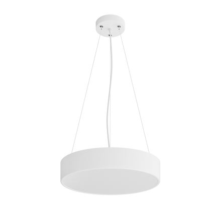 Lampadario a sospensione con filo CLEO 3xE27/24W/230V diametro 40 cm bianco