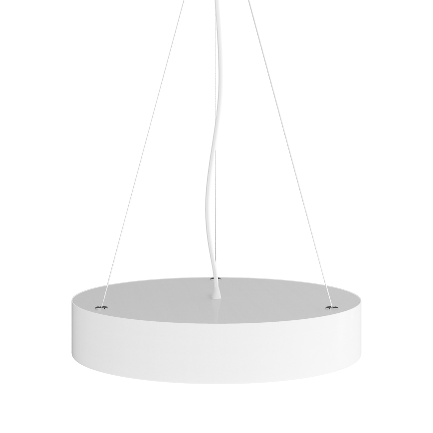 Lampadario a sospensione con filo CLEO 3xE27/24W/230V diametro 40 cm bianco