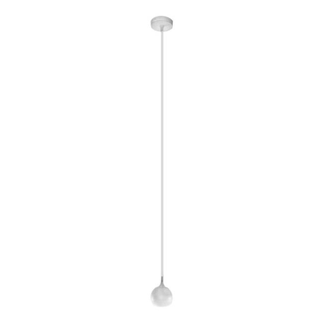 Lampadario a sospensione con filo COLM 1xGU10/30W/230V bianco