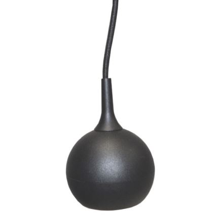Lampadario a sospensione con filo COLM 1xGU10/30W/230V nero