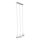 Lampadario a sospensione con filo COLM 3xGU10/30W/230V bianco