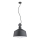 Lampadario a sospensione con filo CORA 1xE27/15W/230V grigio