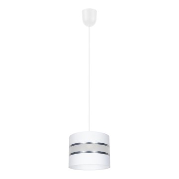 Lampadario a sospensione con filo CORAL S 1xE27/60W/230V bianco