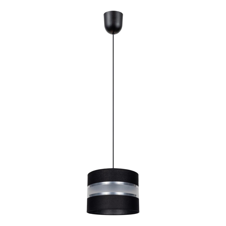 Lampadario a sospensione con filo CORAL S 1xE27/60W/230V nero